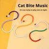 Cat Toys Chew Ropes, Interactive Molar Cotton Chew Rope Toy Teeth Cleaning, Safe Catnip Toys for Cats Rope Chew Toy Pet Supplies