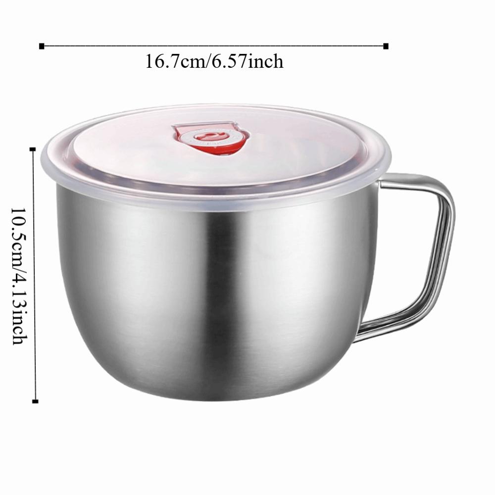 Stal nierdzewna 316 Miska do zupy o dużej pojemności Miska na fast food do akademika Szkoła