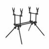 Triangular Fishing Rod Holder Stand Stable Aluminum Alloy Support Base for