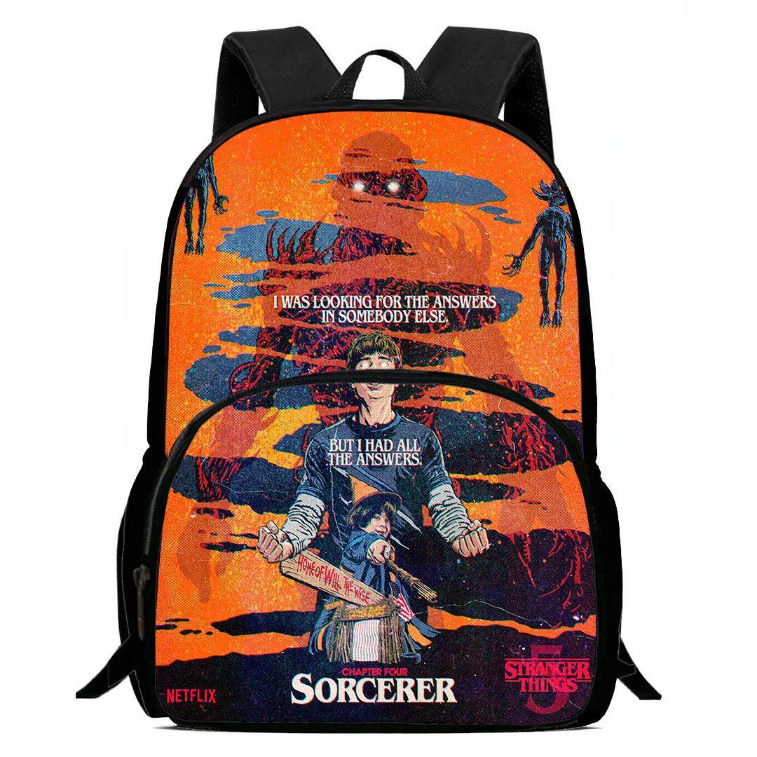 Stranger Things Large capacity student backpack KTB