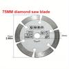 7pcs/Set 75mm Cutting Disc 3Inch Grinding Wheel Metal Woodworking Stone Marble Cutting Grinding Saw Blade for Mini Angle Grinder