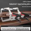 Grote multifunctionele heavy-duty C-klem tangen voor houtbewerking