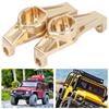 1 Pair Front Hub Carrier Heavy Duty Brass RC Accessory for Traxxas 110 RC Counterweights
