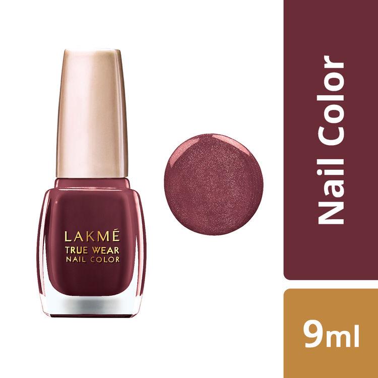 Nail Polish Berry Wine (9 Ml), True Wear Classics Berry Wine Nail Polish Lakme