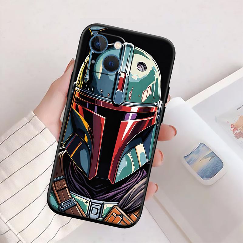 Star Wars Mandalorian New High-End Shell Phone Case for Redmi Note 10 11 12 Pro Max 10S 10C 10T 11A 11S 12S 12C