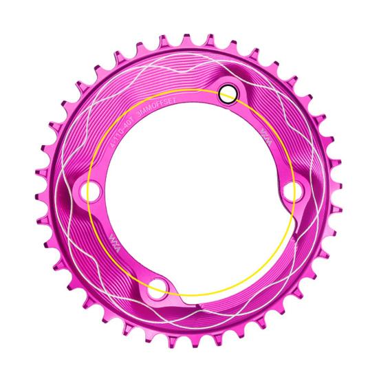 Motor Sprocket Heavy Duty Aluminum Alloy Chainring 40T To 58T Waterproof Rustproof Tooth Disc Replacement for Road Bike