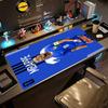 Star Player Kylian Mbappé Large Mouse Pad Desk Mat Computer Desk Keyboard Mat Non-Slip Rubber Bottom Office Desk Accessory
