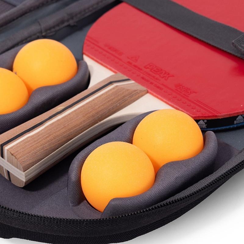 Stable Table Tennis Gear Bag Double Storage Space Impacts Resistant Materials For Professional Player