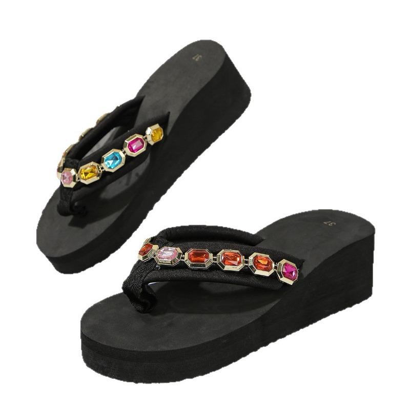 Herringbone Shoes Round-toed Shoes and Flip-flops