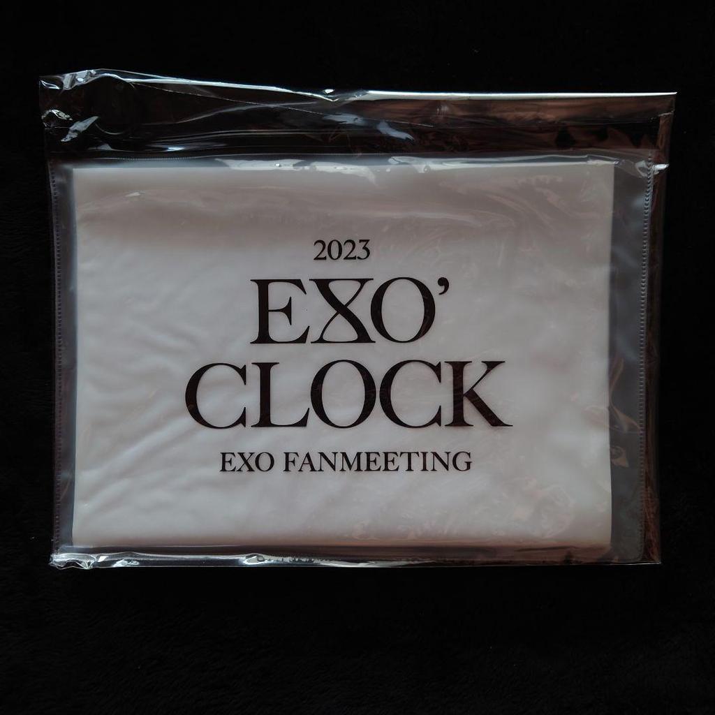 [USED] Bulk Sale 2023 EXO' CLOCK OFFICIAL MD Baekhyun