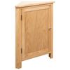 Day and Night - Day and Night Solid Oak Wood Corner Cabinet 59x45x80 Cm