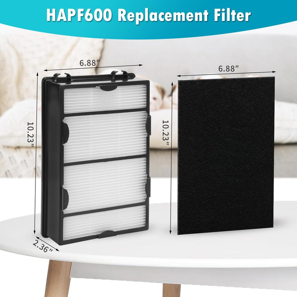 JC Customized Replacement of Air Purifier Filter Holmes HAPF600 HAPF600D HAPF600D- U2 Filter Component 2pcs