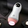 Heating Blowjob Male Masturbator Cup, Pocket Pussy with Large Particles, Simulated Vagina Clitoris Vibrator Sex Toy for Men