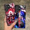 HSR Acheron Glass Mobile Phone Case for Samsung Galaxy S26 S25 S24 S23 S22 S21 S20 Note20 Plus FE Ultra Colorful Cover