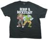 Teenage Mutant Ninja Turtles Adult New Tshirt  Bebop  Rocksteady Under Name