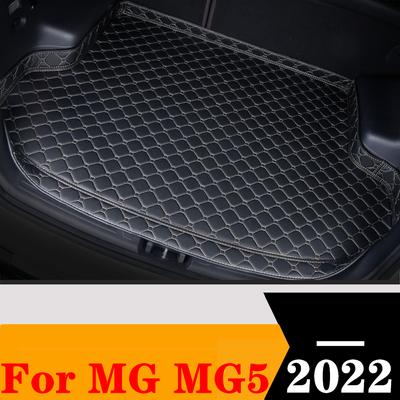 Car Trunk Mat Waterproof AUTO Parts Tail Cover Boot Carpets High Side Rear Cargo Luggage Pad Liner Fit For MG MG5