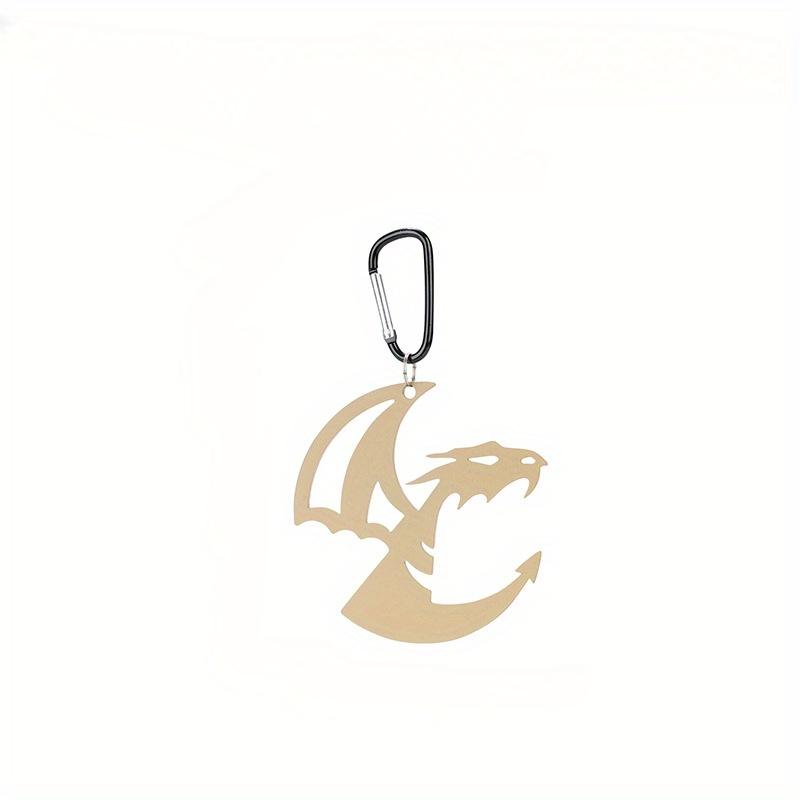 

Outdoor Dragon Hook, Portable Creative Metal Mosquito Coil Rack Multi-purpose Storage Buckle, Camping Equipment Camping Gear