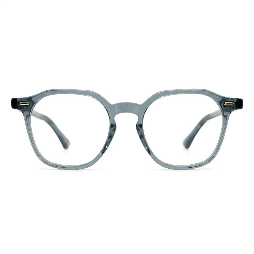 

Louis Quatorze LOUIS QUATORZE Square Horn-rimmed Glasses Frames Formal Glasses Frames LQ4392AY Blue LQ4392AY Blue