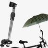 Length 28-41cm Bicycle Umbrella Stand Stainless Steel 360° Adjustment Baby Stroller Umbrella Stand for Handlebar Length 2-2.5cm