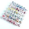 Temperature Sensitive Blood Spot Red & Colorful Earth Role-Playing Dice Set