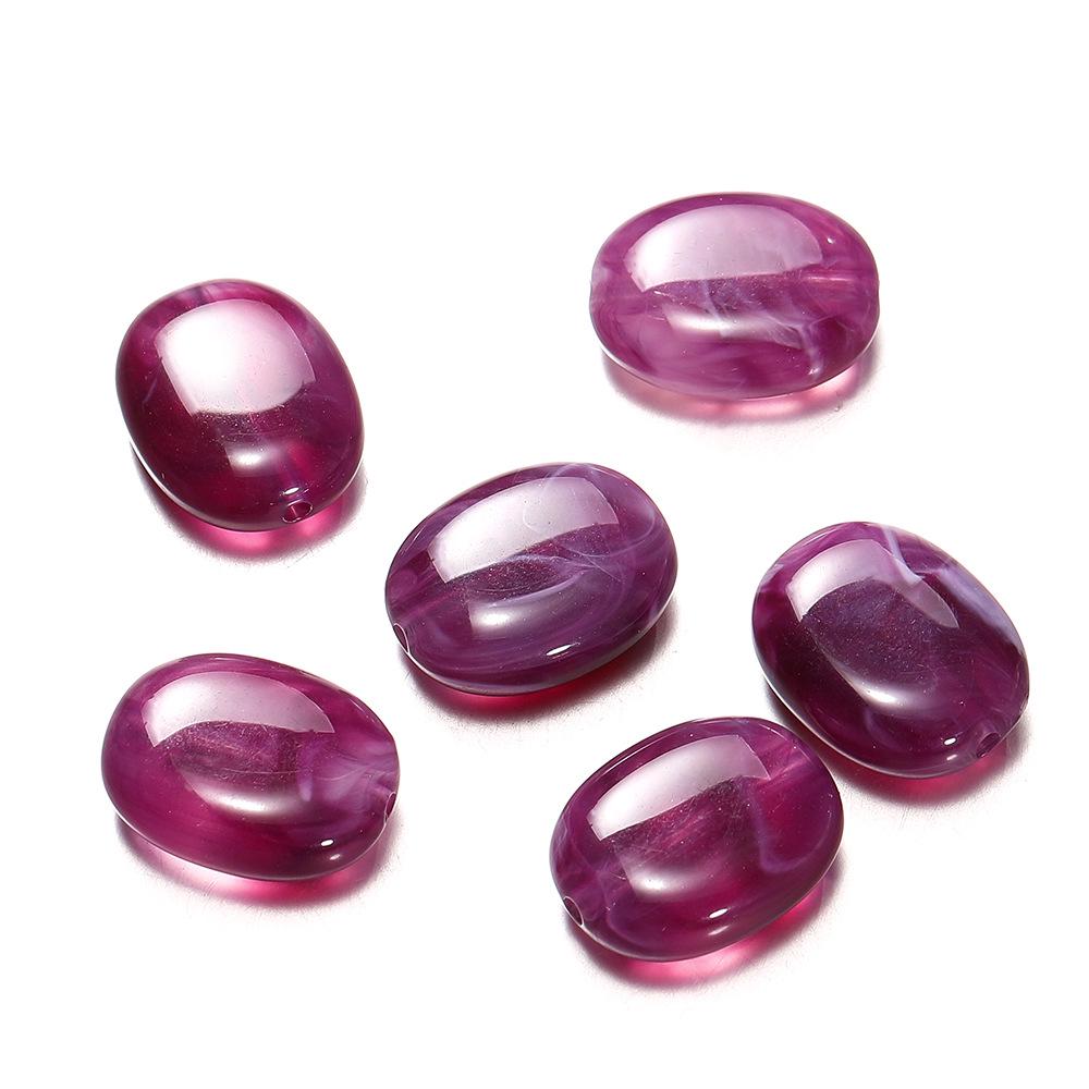 Acrylic Irregular Polygon Beads for DIY Phone Chains and Handmade Accessories