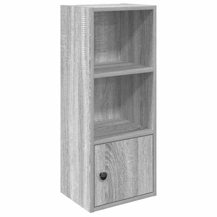 VidaXL Bibliothèque sonoma gris 31x24x77 cm bois d'ingénierie, étagère à livres, support de rangement, support à livres, 860333