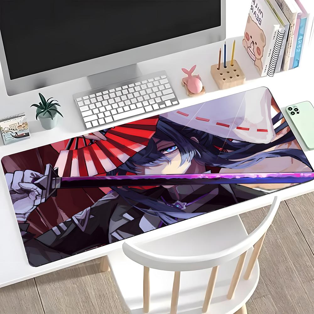 anime T-touken R-ranbu Mouse Pad Mousepad Large Gaming LockEdge Thickened Computer Keyboard Table Desk Mat