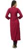 Bimba Women Full Sleeve Straight Kurta Ethnic Rayon Kurti Plain Long Tunic