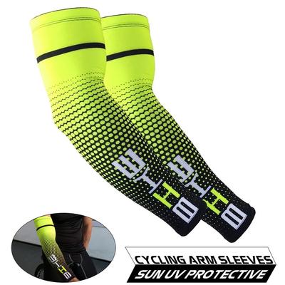 2 Pack Cycling Cycling Arm Covers Sports Sun Protection UV Cuffs Basketball Arm Warmers