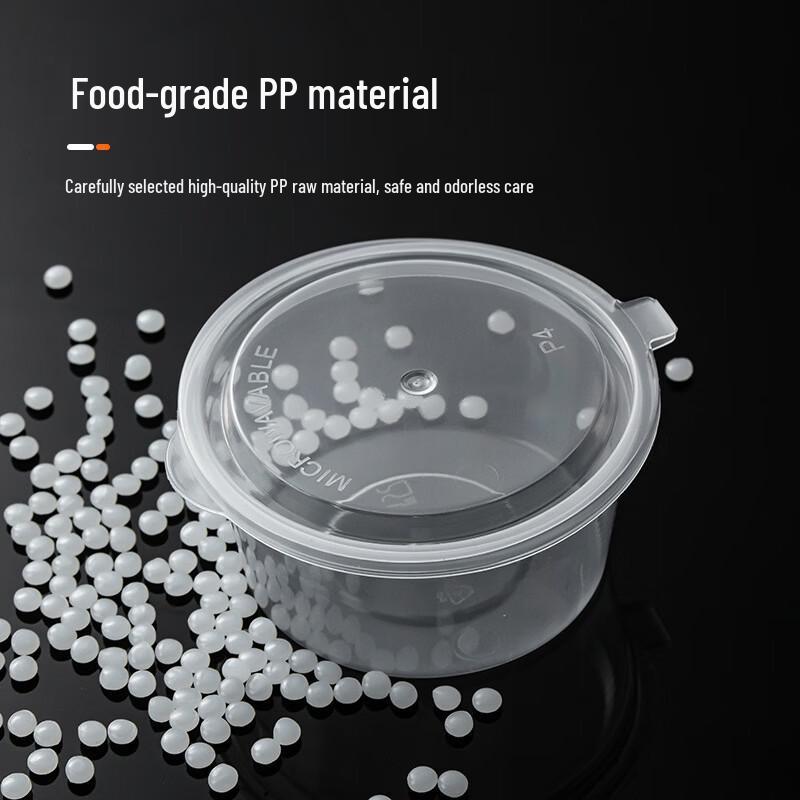 Disposable Plastic Sauce Cups with Integrated Lids