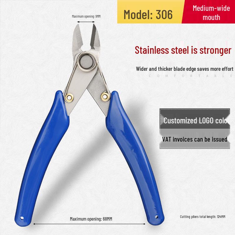 5-Zoll Antistatische Diagonale Nasen-Angusszangen Kunststoff Elektronikzangen