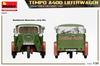 Miniart Tempo A400 Leafer Wagen Vegetable Delivery Van Plastic Model MA38049 1/35