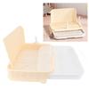 Dog  ing Toilet with Pee Wall Large Size Easy Cleanup Leakproof Stable Structure Puppy Potty Tray for Medium Large Dogs