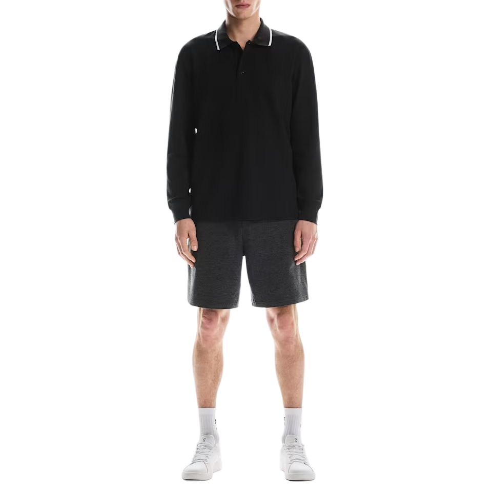 

On Ss25 Courtside Soft Loose Knit Lg Sleeve Polo Shirt Men tops 1MF30500553 XXL