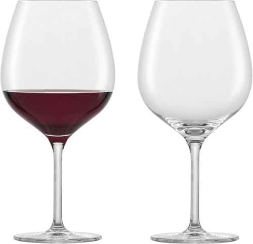 ZWIESEL GLAS Wine Glasses for You, for Red Wine (Burgundy), Pair of 2, Machine-Made (m121870)