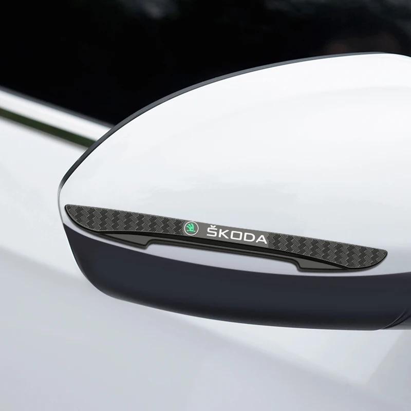 tbvdr7 Car Door Anti-collision Strip Edge Sticker Auto Accessories For Skoda Yeti Kamiq Kodiaq Karoq Octavia Fabia Rapid Vrs Mk3