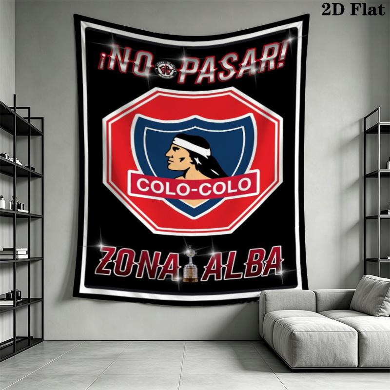 Colo Colo Wall Tapestry Aesthetic Wall Hanging Printed Fabric Blanket Decorative Tapestries for Bedroom Living Room Home Decor