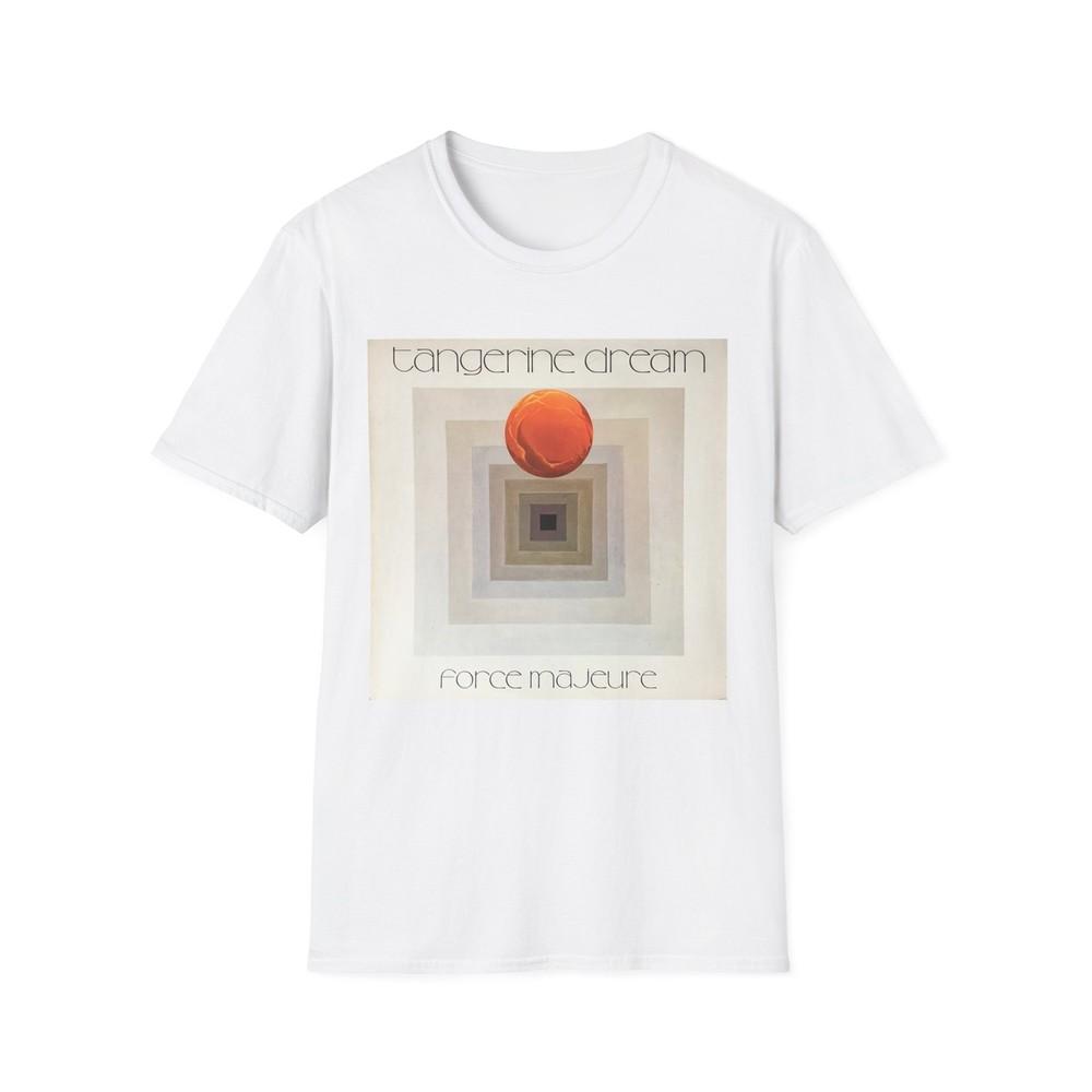 

Cotton Short Sleeve T Shirt. Tangerine Dream, Force Majeure 2XL