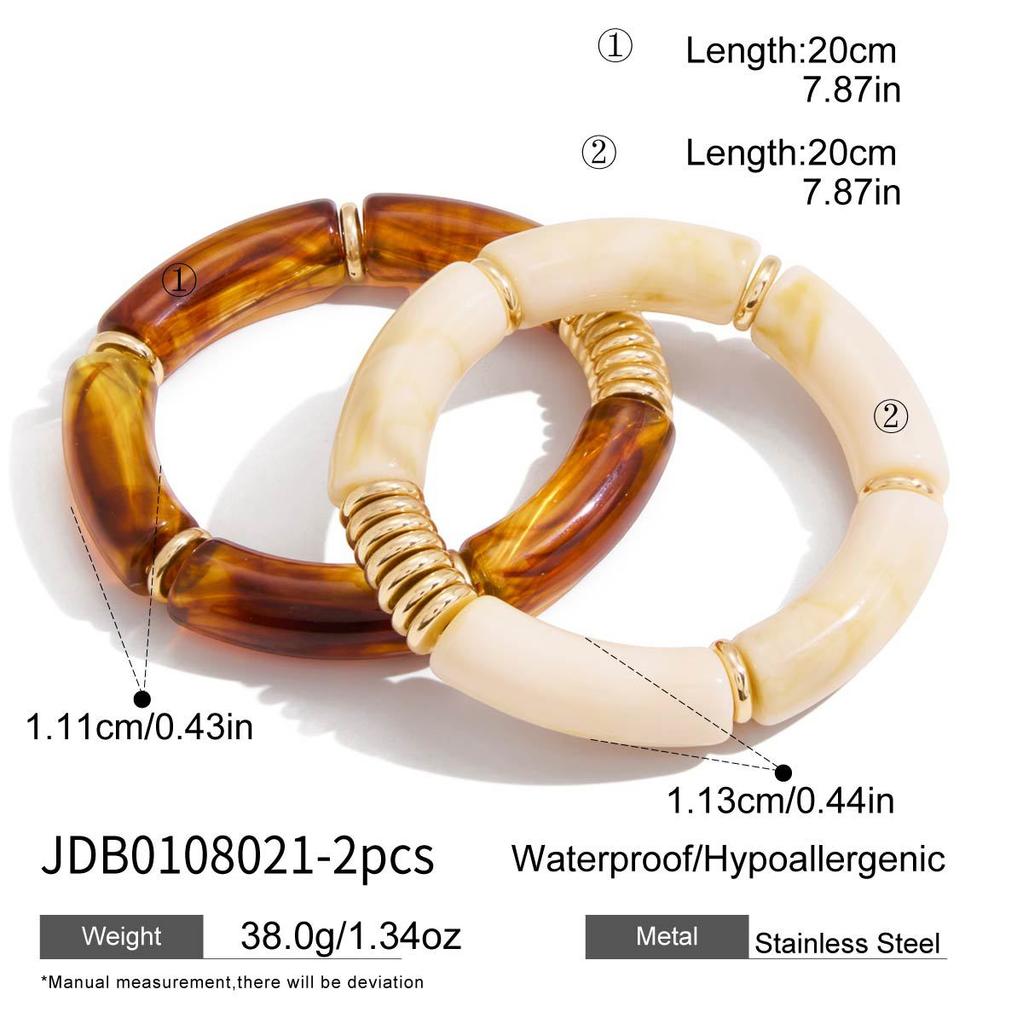 JYL TS Bracelet  Bamboo Style Invokes Growth & Resilience