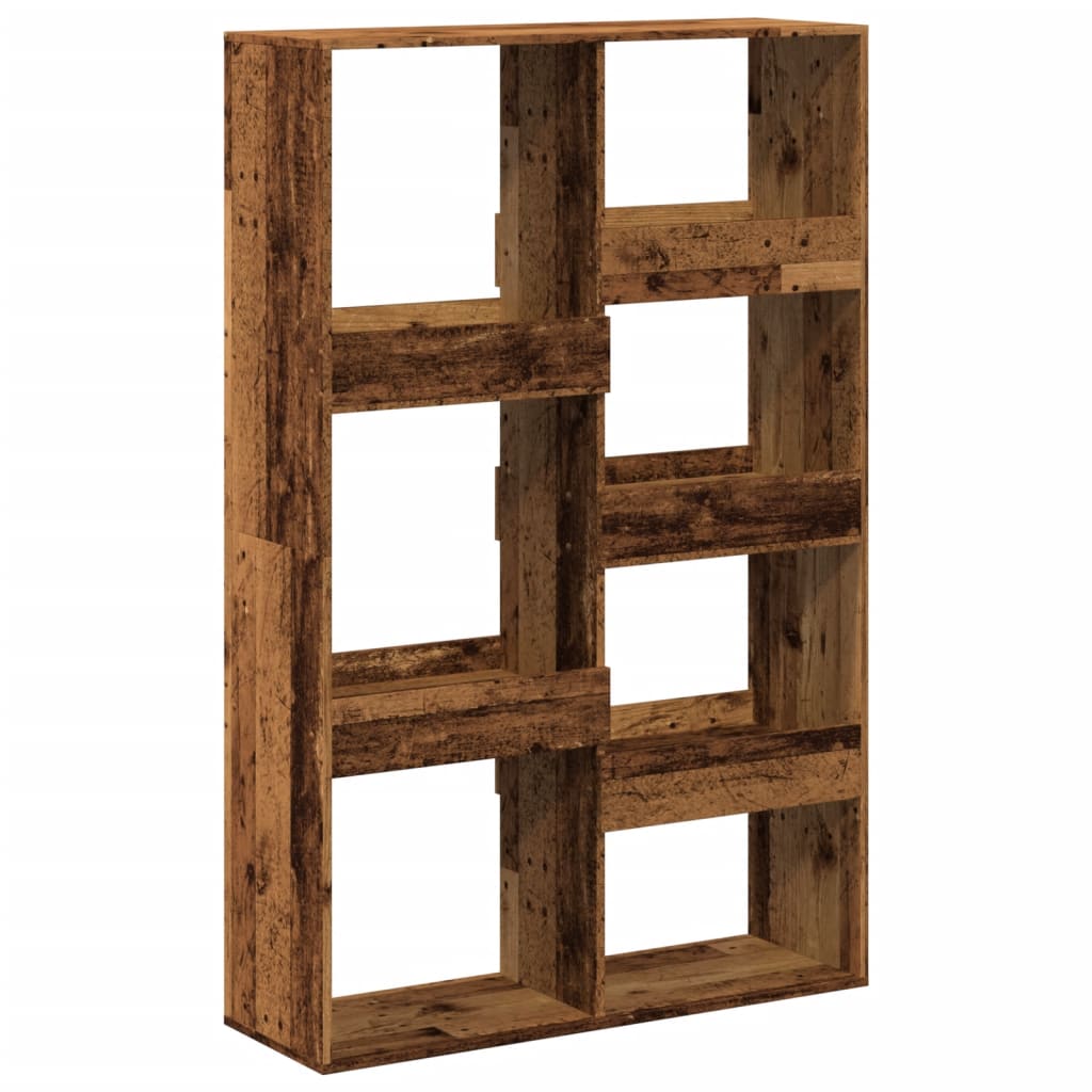 Room Divider with Vintage Wood Look 100 x 33 x 155.5 cm Engineered Wood