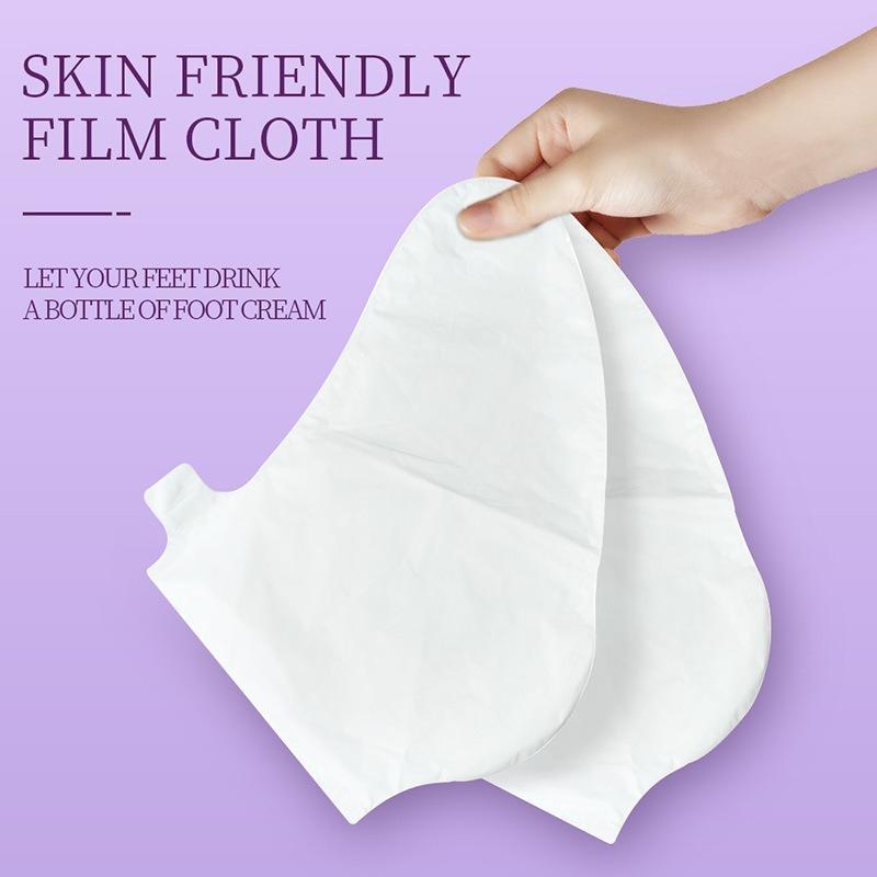 Lavender Foot Mask - Intense Moisturizing Treatment for Softening and Nourishing Dry Feet, Renewing Care