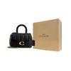 Coach Tabby Sheepskin One Shoulder Handbag Small Women's Black CCC12-B4BK