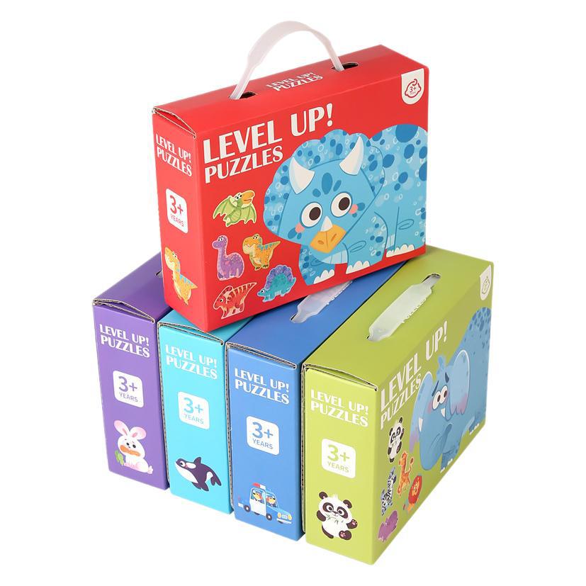 Animal Transport Puzzle: 6-in-1 Educational Toy Gift for Kids