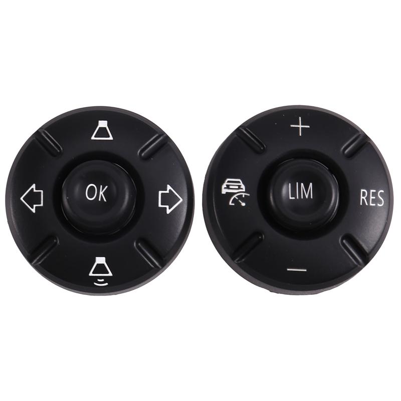 A58X-Car Steering Wheel Cruise Control Button Cover Trim For MINI Cooper F55 F56 F57 F60