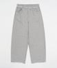 TOFFEE Cutoff Wide Sweatpants (Melange Grey)