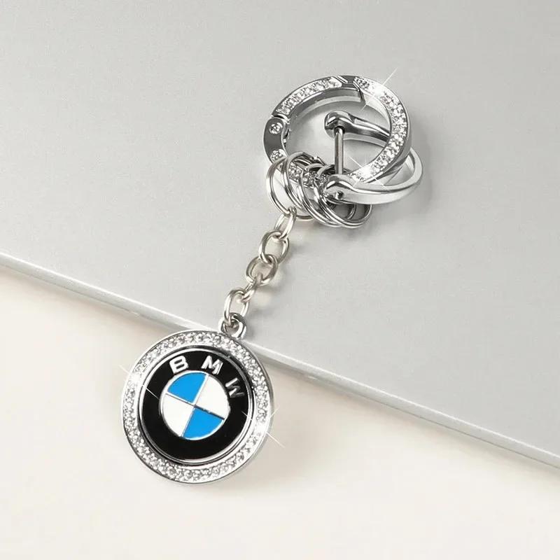 

2025 Car Logo Keychain Zinc Alloy Keyring Auto Accessories For BMW Performance X3 G30 X5 F15 G05 X1 E39 E46 E90 F20 E60 F30
