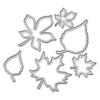 Maple Leaf Metal Cutting Dies for DIY Scrapbooking Craft Card Embossing Diecut New Template Stencil