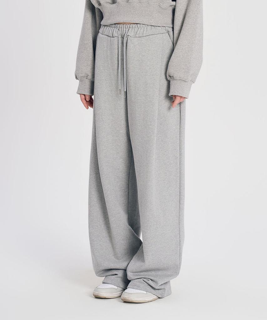 SLOW RECORD HOUSE One-Pleat Sweatpants - 2 Colors