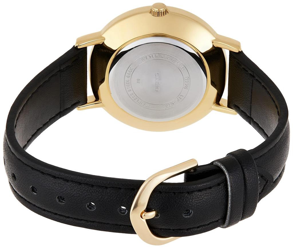 Casio Standard Black Analog Casual Quartz Ships Internationally LTP-VT01GL-1B Women's Watch,