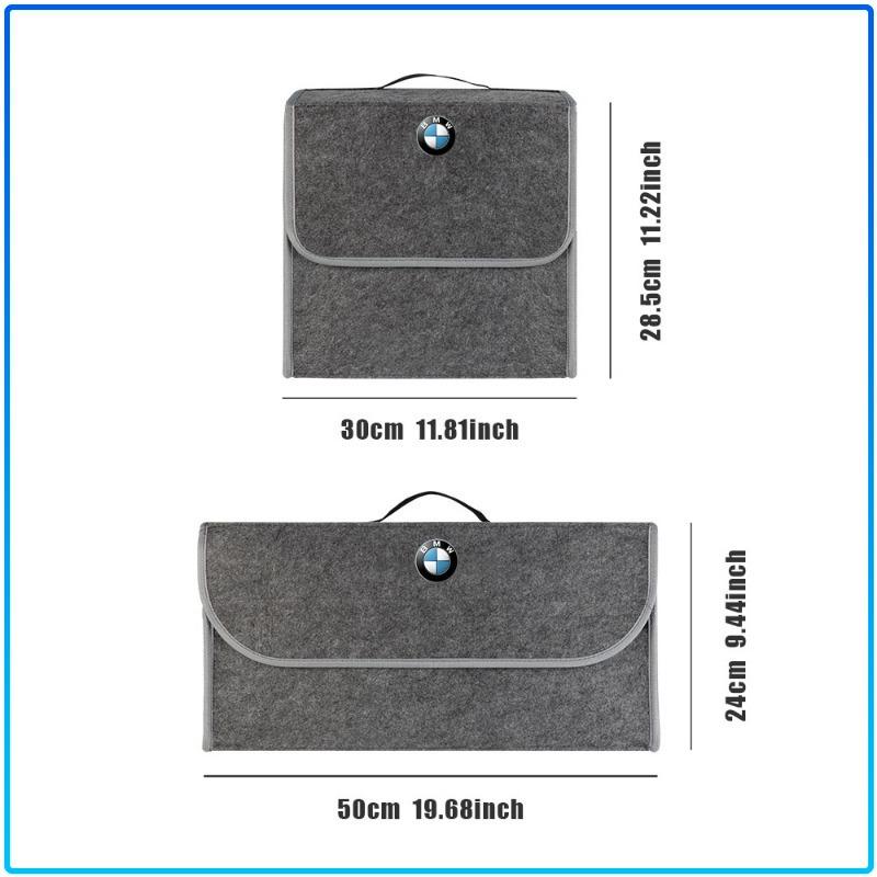 Für BMW E60 E46 E39 E38 E90 E36 F30 E30 E31 E34 F10 F20 E91 E53 E70 X1 X5 X3 X6 Auto Kofferraum Große Kapazität Kleinkram Aufbewahrungsbox Organizer Tasche Werkzeugkasten